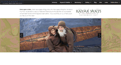 Desktop Screenshot of kayakways.net